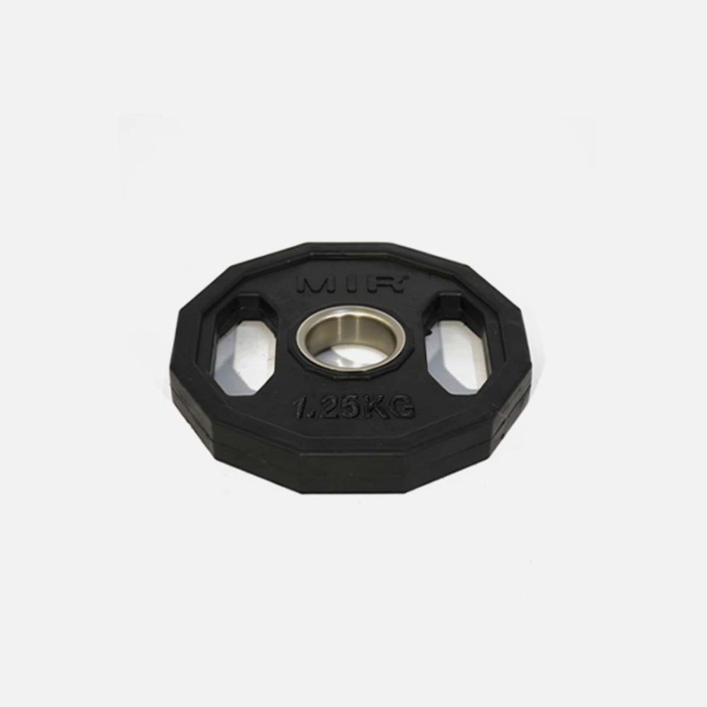 Disco olimpico de goma con manijas<span> - </span>1,25kg