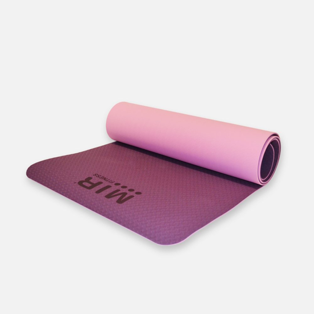 Mat de yoga TPE MIR de 6mm<span> - </span>Rosa
