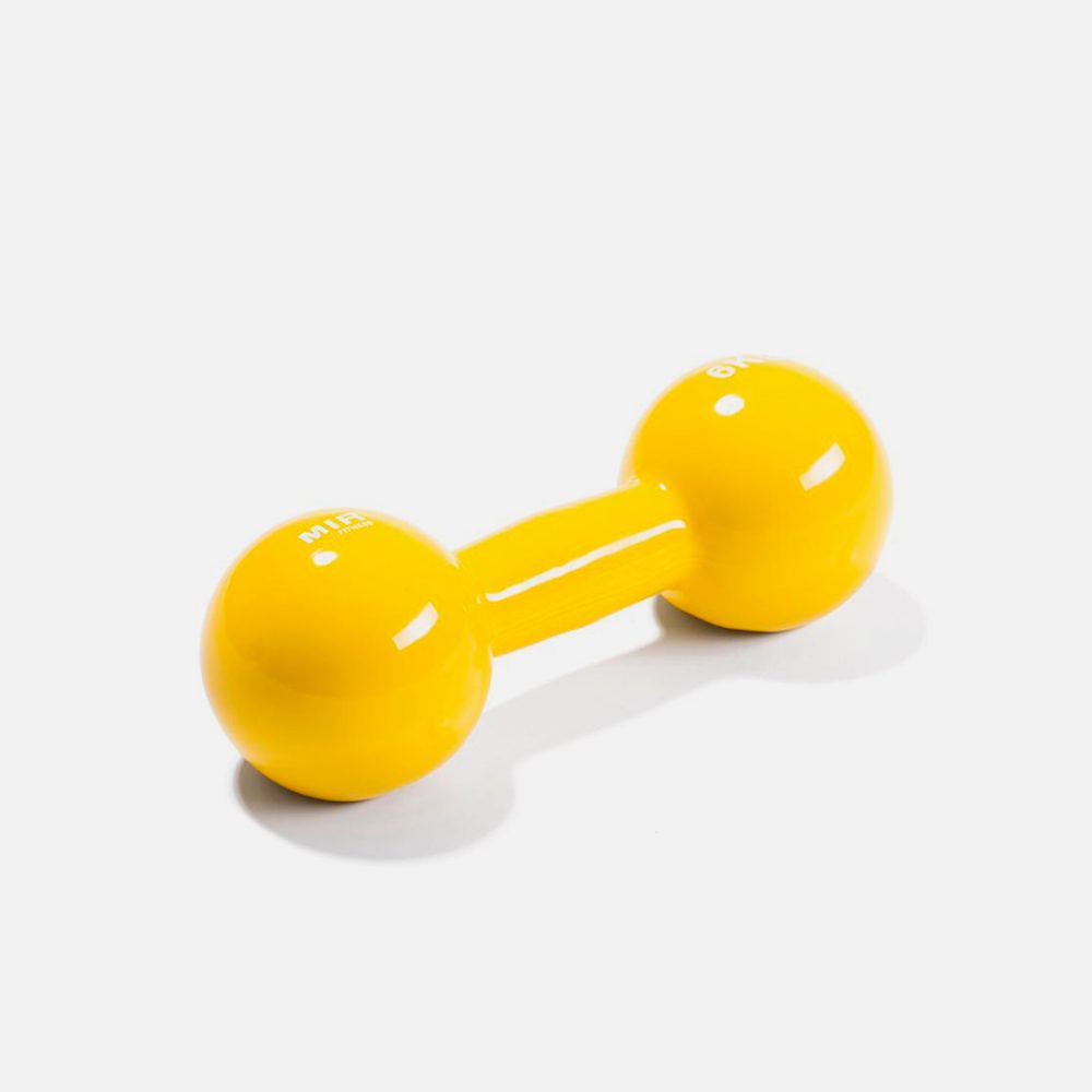 Mancuerna de Fundición MIR Recubierta en Goma<span> - </span>6kg